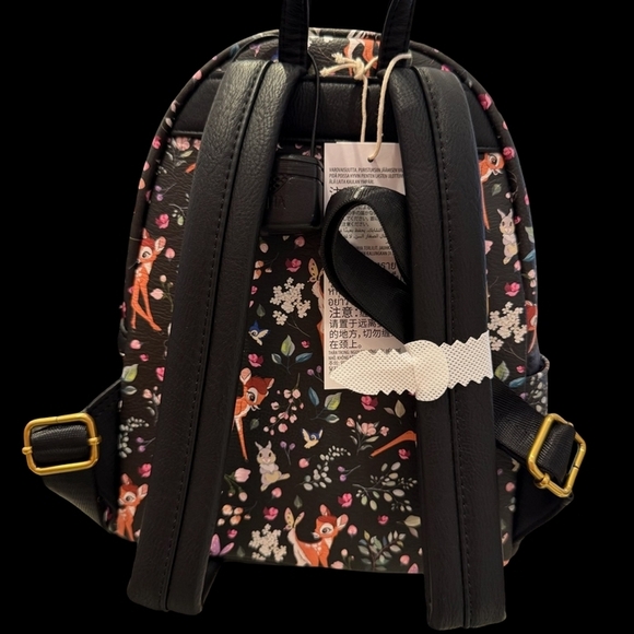 Loungefly Disney Parks Bambi Woodland Floral Mini Backpack Nwt - Picture 2 of 8